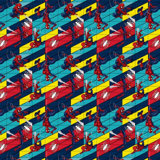 Marvel® Spider-Man Swinging Cotton Fabric